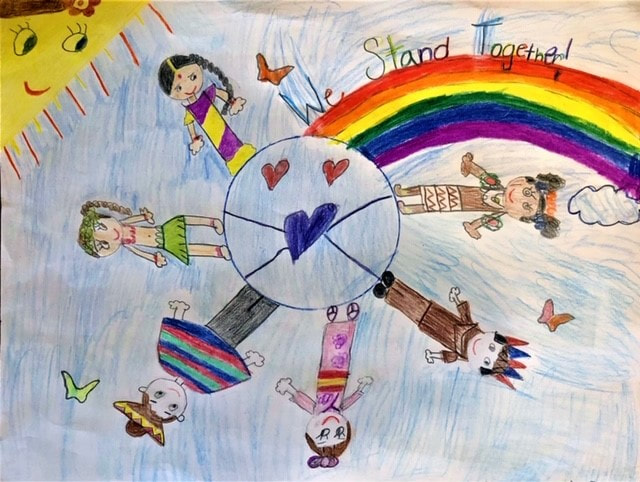 MHCF Art Contest Primary First Place Winner Isabella Gil