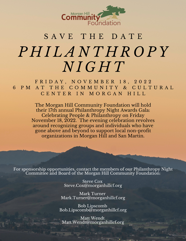 MHCF 17th Annual Philanthropy Night Flyer
